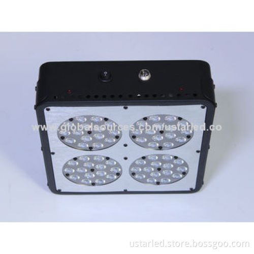 Apollo 132W LED grow lights,AC110-240V,2400lm,60pcs 3W LED,9500lux/1m,isolated driver,Aluminum,CE